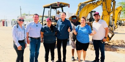 Inicia segunda etapa de ampliación del alcantarillado sanitario en la colonia Mezquite